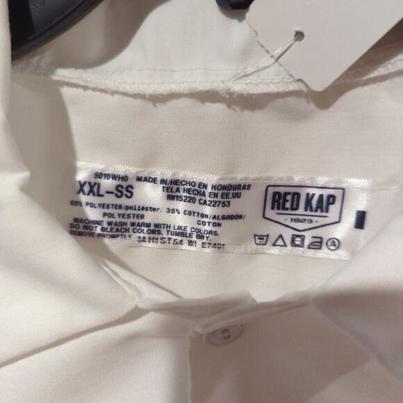 Red Kap Chef Shirt, NWT, XXL - Picture 3 of 4